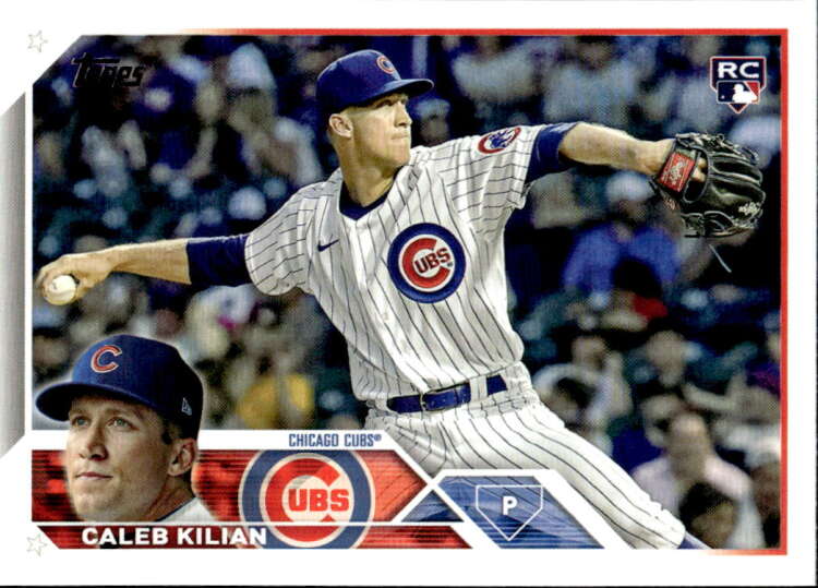 2023 Topps #69 Caleb Kilian NM-MT RC Rookie Cubs ID:49578