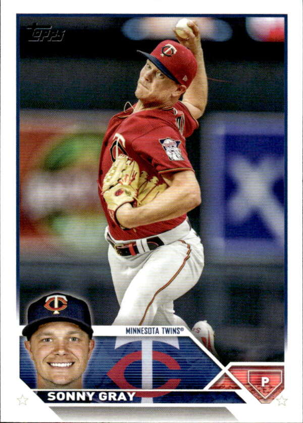 2023 Topps #78 Sonny Gray NM-MT Twins ID:58955