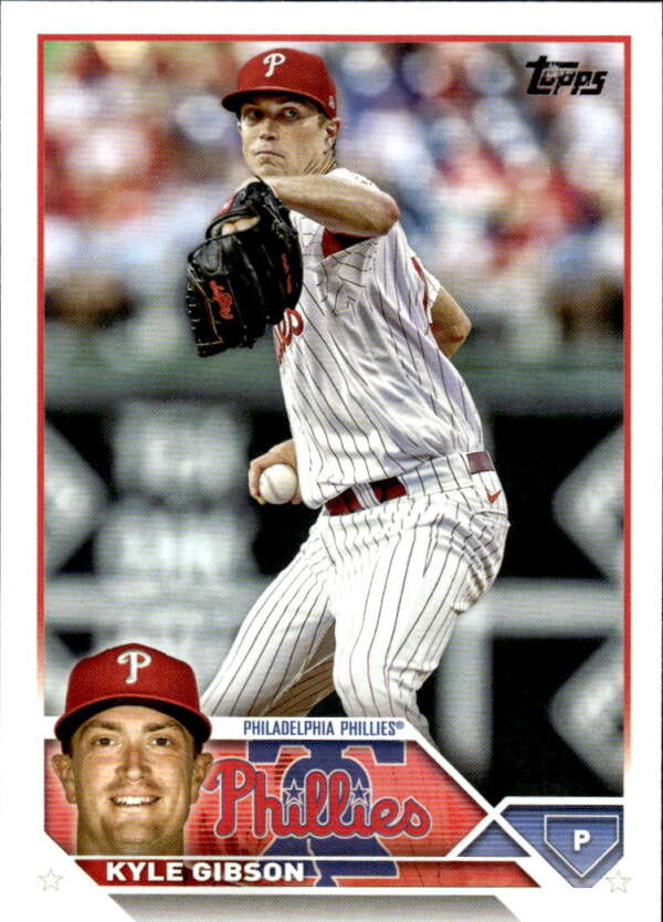 2023 Topps #96 Kyle Gibson NM-MT Phillies ID:57028
