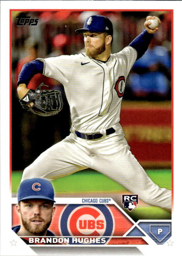 2023 Topps #97 Brandon Hughes NM-MT RC Rookie Cubs ID:56917