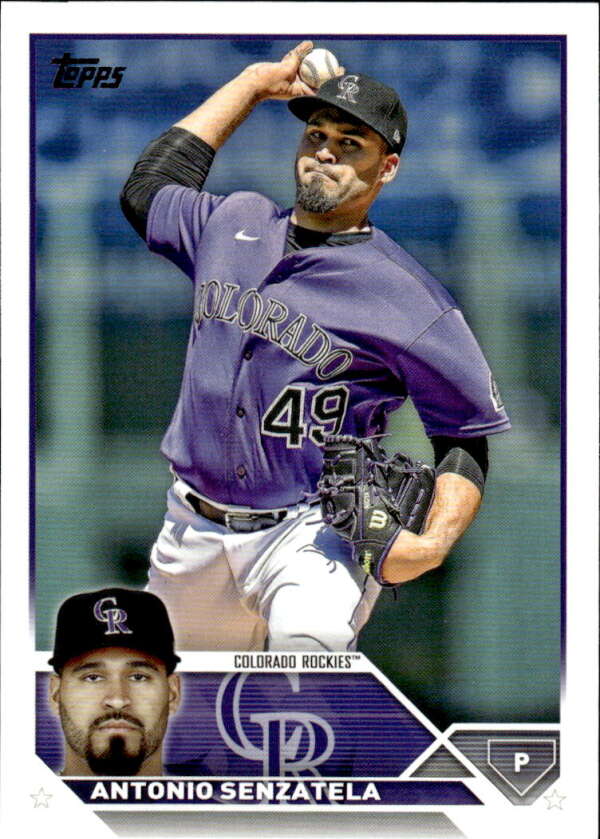 2023 Topps #99 Antonio Senzatela NM-MT Rockies ID:58675
