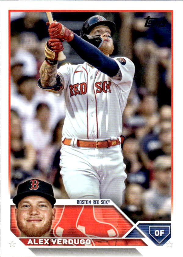 2023 Topps #146 Alex Verdugo NM-MT Red Sox ID:58631
