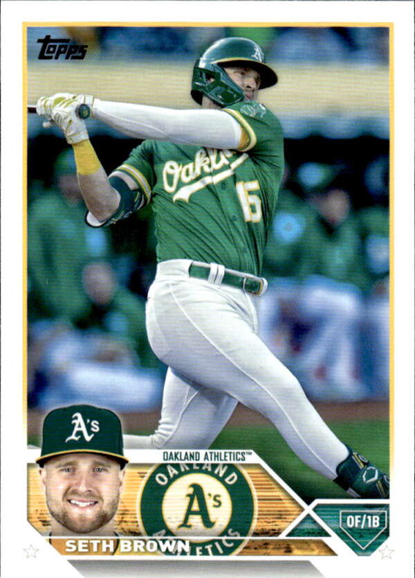 2023 Topps #148 Seth Brown NM-MT Athletics ID:58998