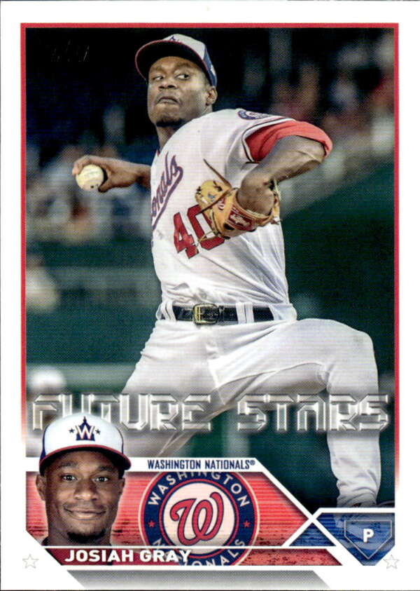 2023 Topps #149 Josiah Gray NM-MT Nationals ID:50214