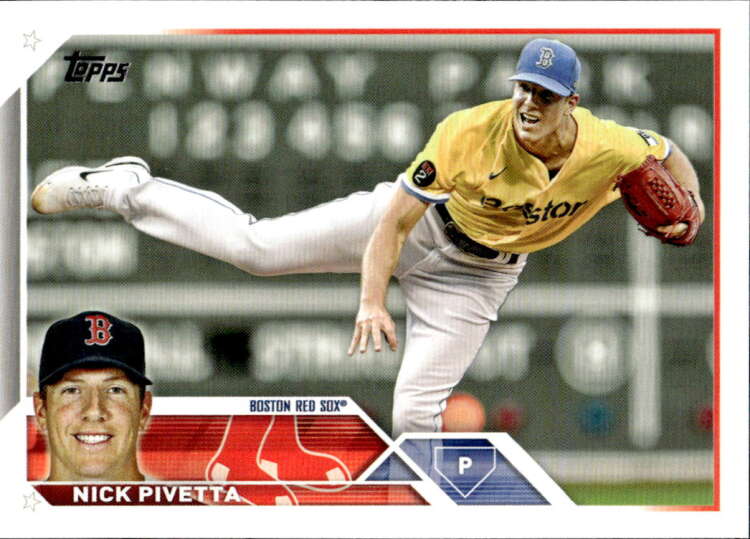 2023 Topps #152 Nick Pivetta NM-MT Red Sox ID:58918
