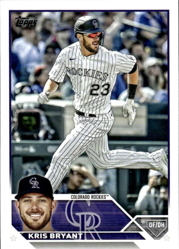 2023 Topps #158 Kris Bryant NM-MT Rockies ID:50450