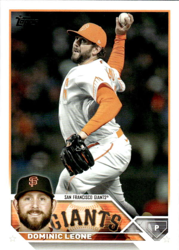 2023 Topps #180 Dominic Leone NM-MT Giants ID:56740