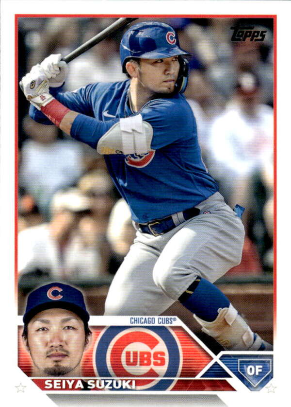 2023 Topps #183 Seiya Suzuki NM-MT Cubs ID:57989