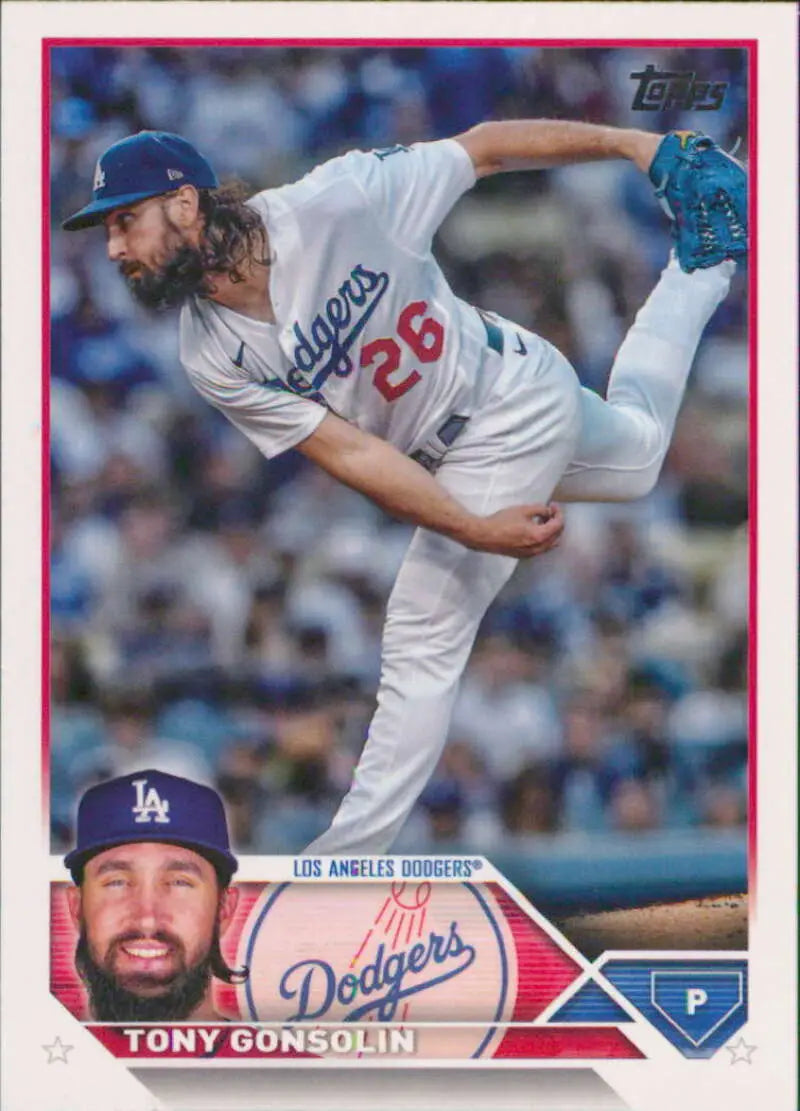 2023 Topps #202 Tony Gonsolin NM-MT Dodgers ID:50185