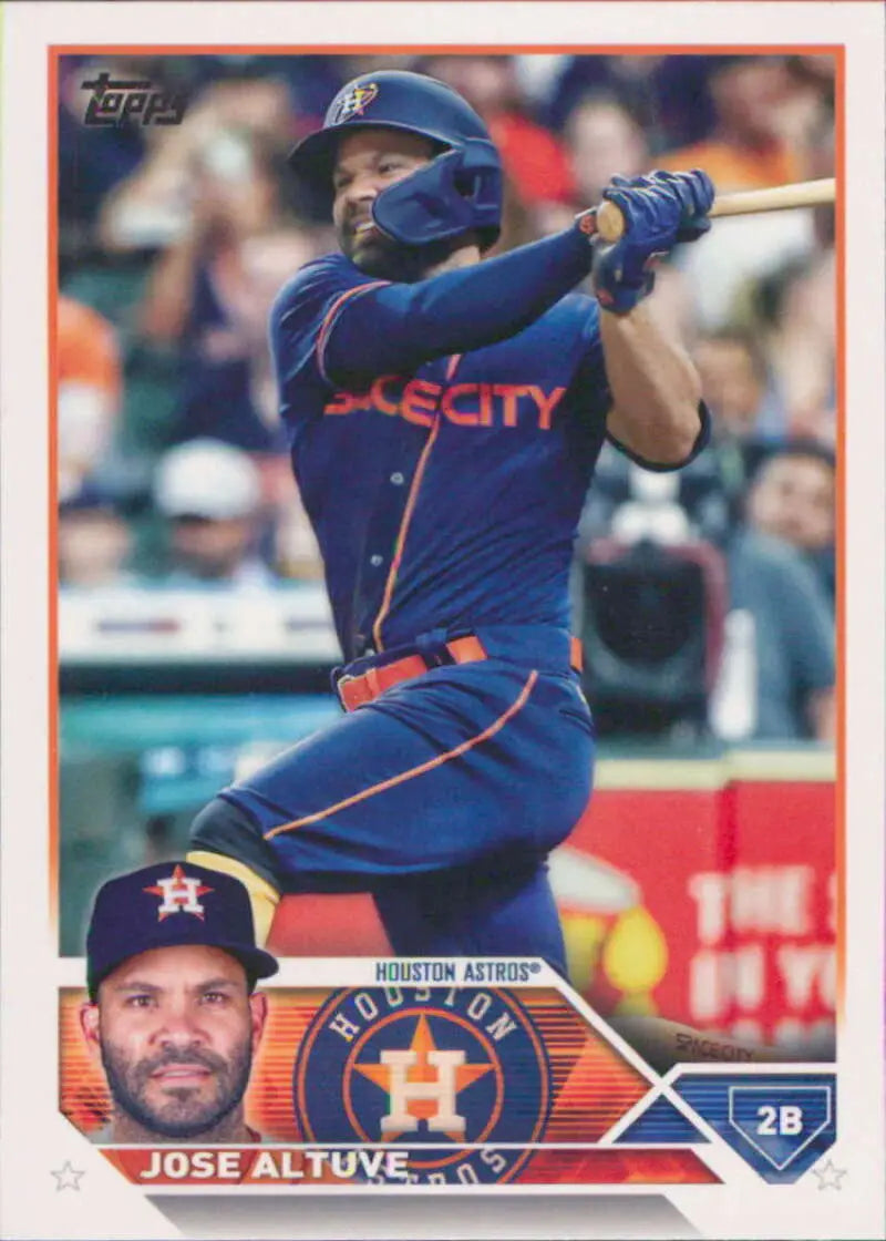 2023 Topps #222 Jose Altuve NRMT-MT Astros ID:49706