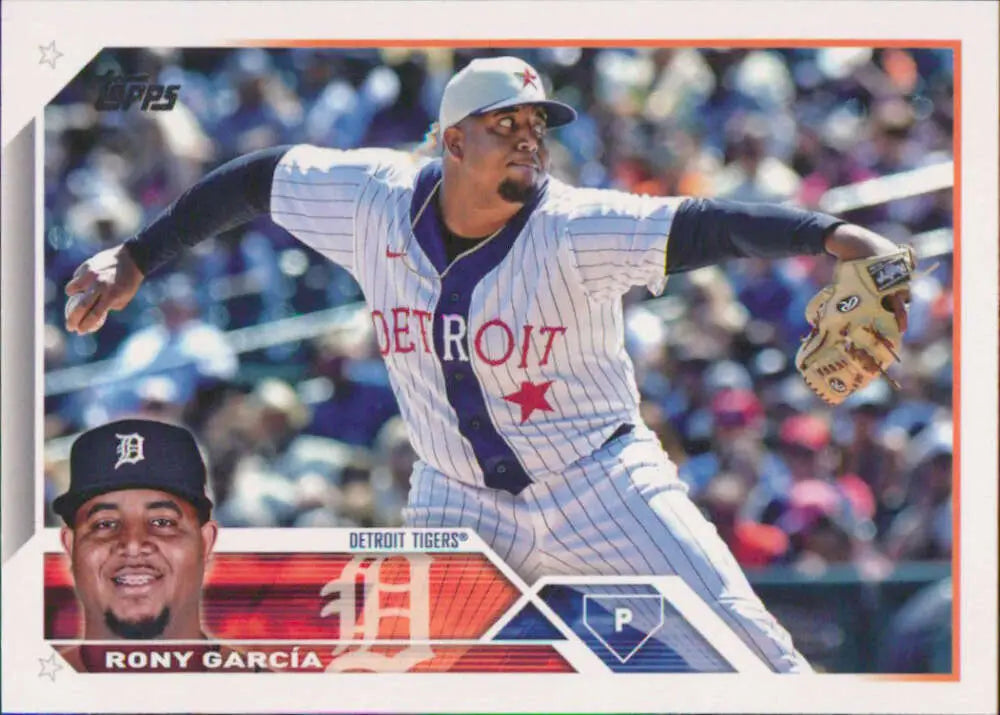 2023 Topps #231 Rony Garcia NM-MT Tigers ID:56977