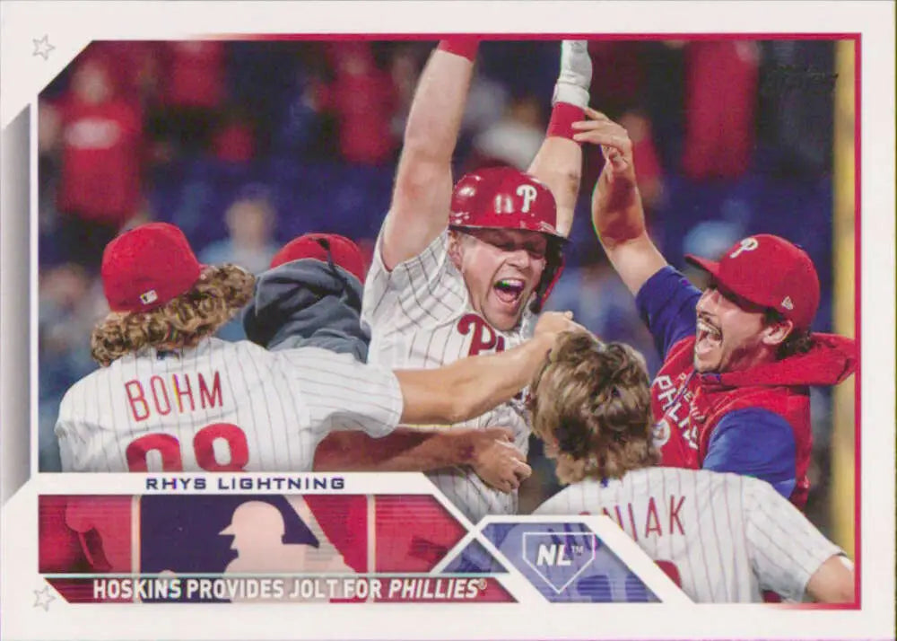 2023 Topps #248 Rhys Hoskins NM-MT Phillies ID:58179