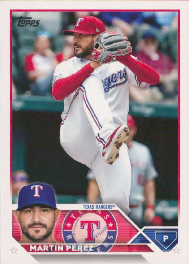 2023 Topps #261 Martin Perez NM-MT Rangers ID:50094