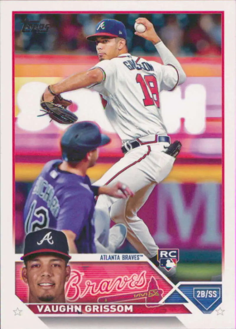 2023 Topps #275 Vaughn Grissom NM-MT RC Rookie Braves ID:58630