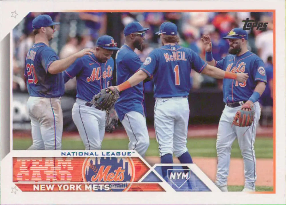 2023 Topps #291 New York Mets NM-MT ID:57960