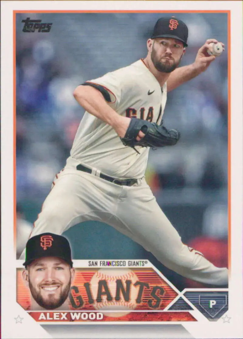 2023 Topps #304 Alex Wood NM-MT Giants ID:58959