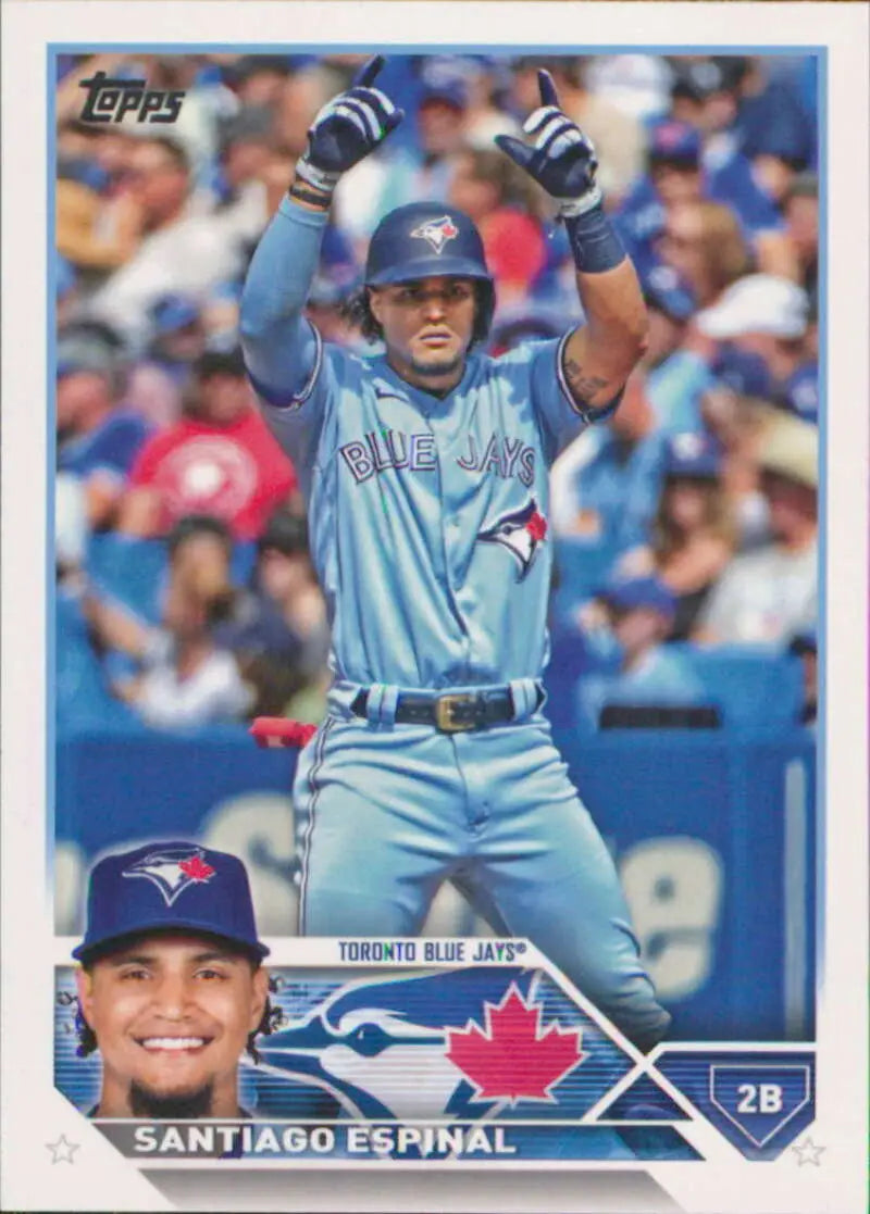 2023 Topps #324 Santiago Espinal NM-MT Blue Jays ID:49978