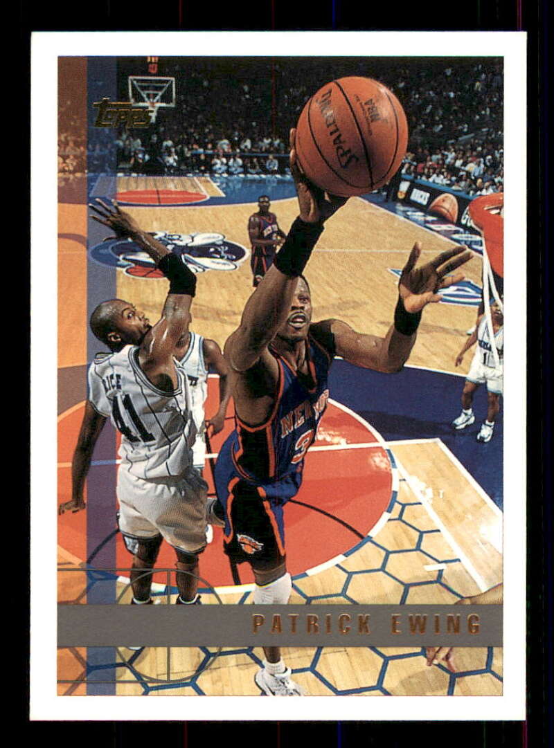 1997-98 Topps #32 Patrick Ewing NM Near Mint Knicks ID:82870
