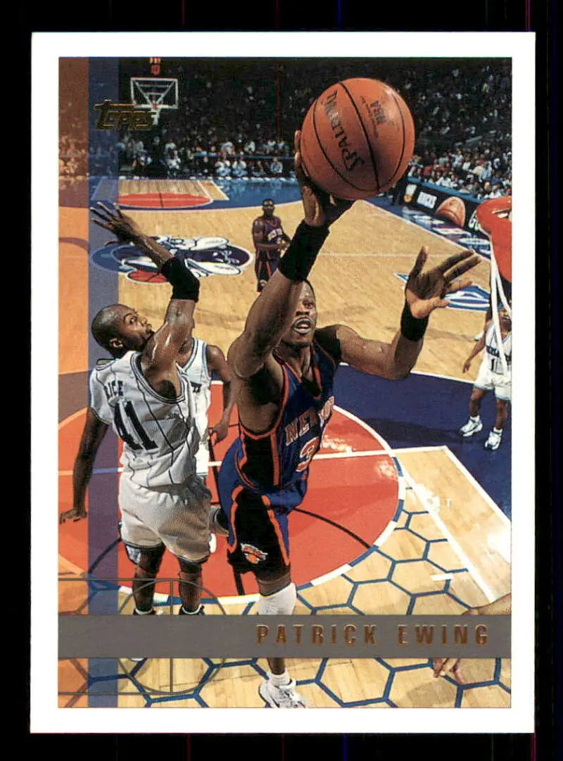 1997-98 Topps #32 Patrick Ewing NM Near Mint Knicks ID:82870