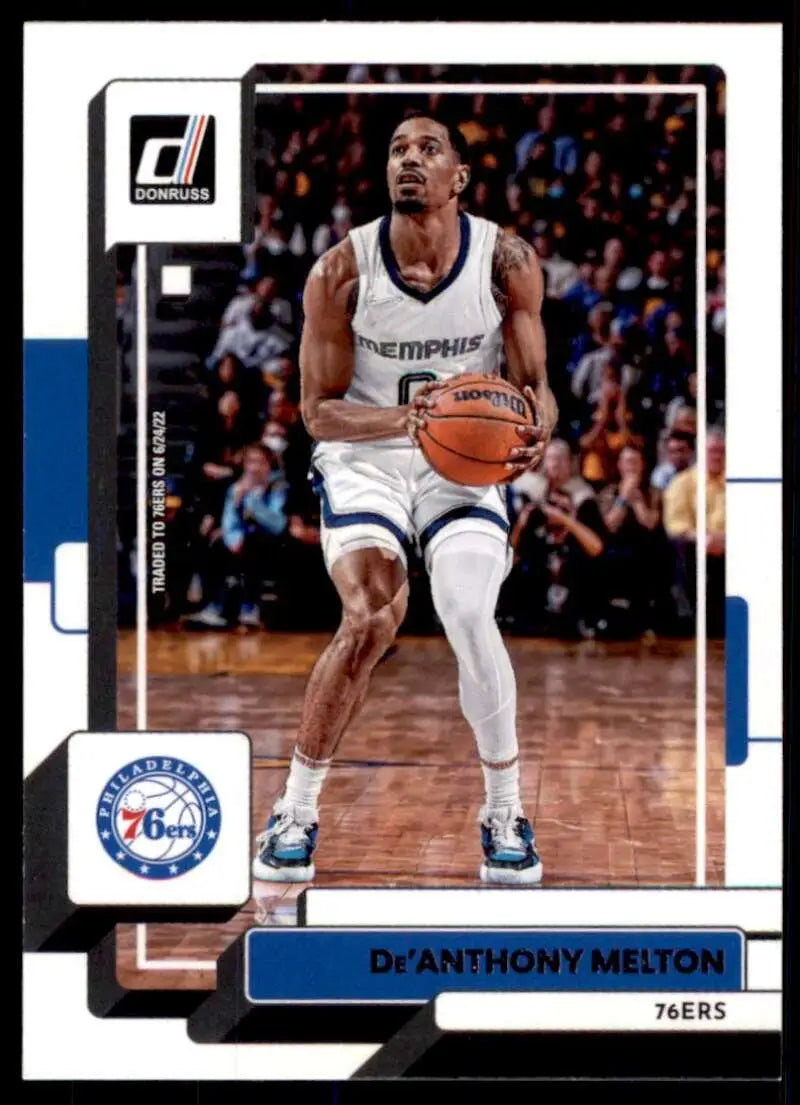 2022-23 Donruss #22 De’Anthony Melton NM-MT 76ers ID:57303