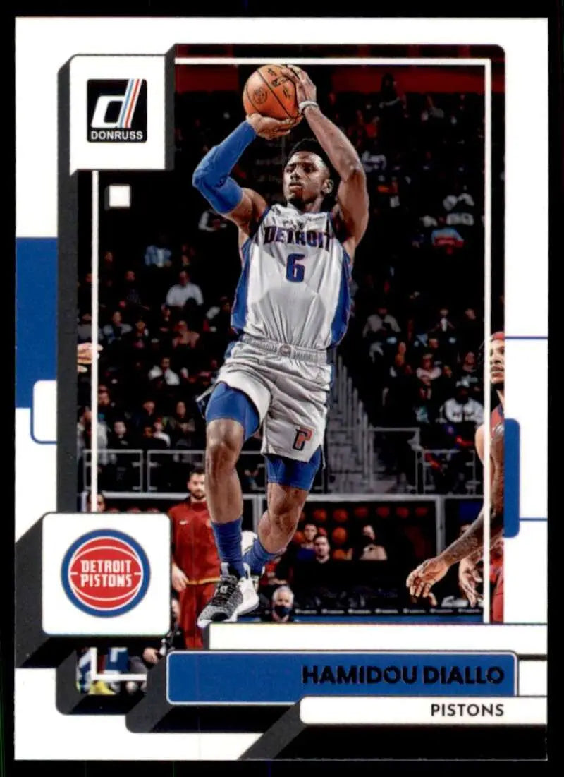 2022-23 Donruss #45 Hamidou Diallo NM-MT Pistons ID:57061