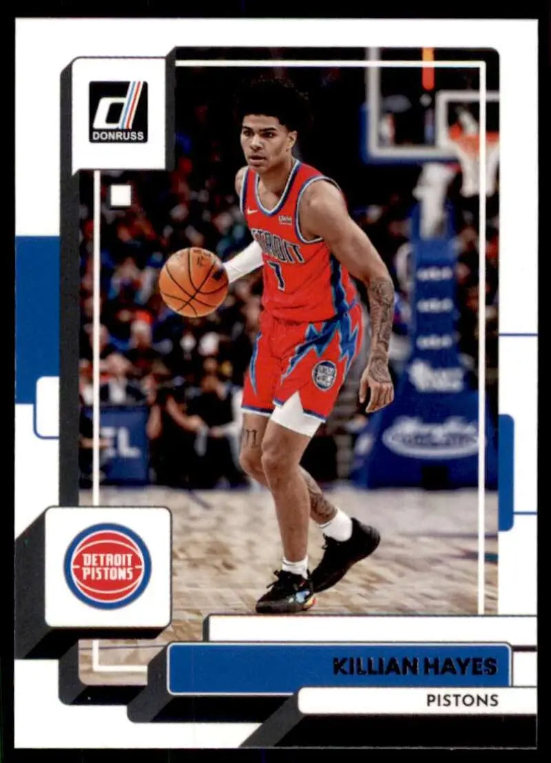 2022-23 Donruss #46 Killian Hayes NM-MT Pistons ID:57220