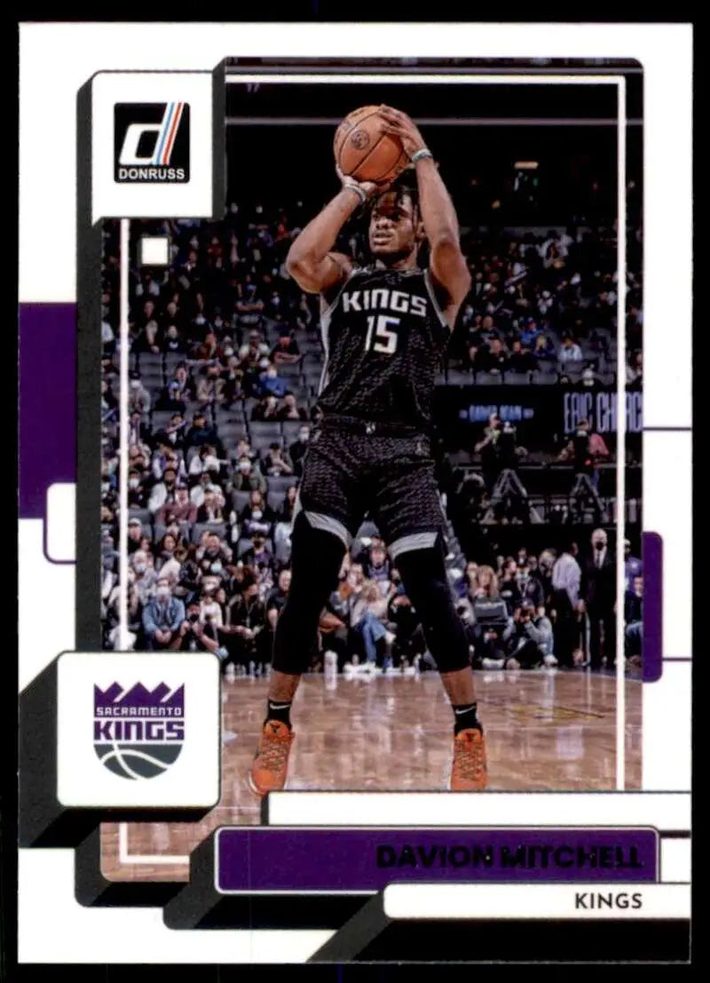 2022-23 Donruss #142 Davion Mitchell NM-MT Sac Kings ID:57850