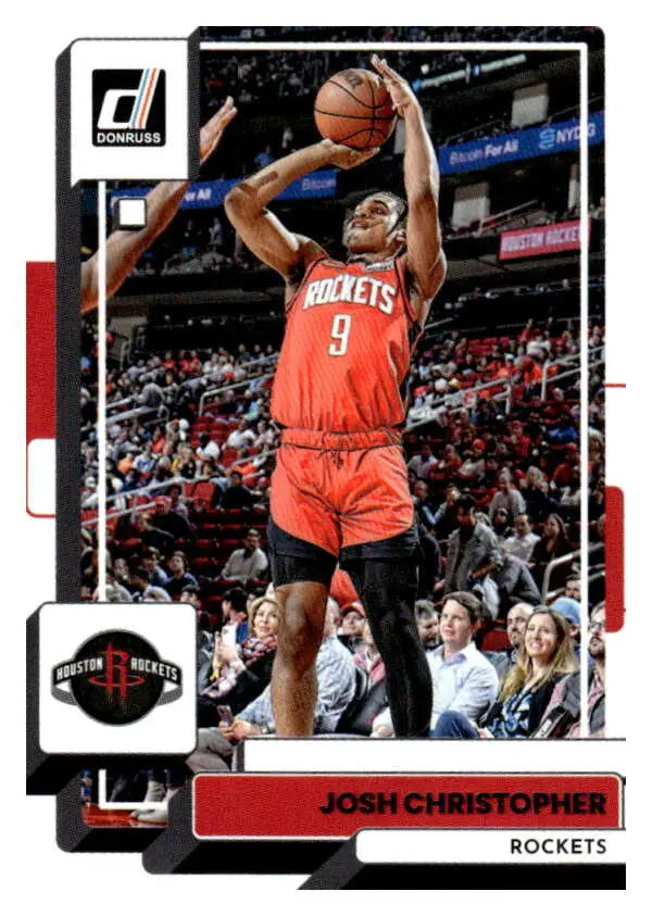 2022-23 Donruss #154 Josh Christopher NM-MT Rockets ID:57873