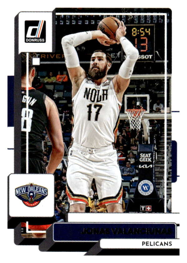 2022-23 Donruss #163 Jonas Valanciunas NM-MT Pelicans ID:57249