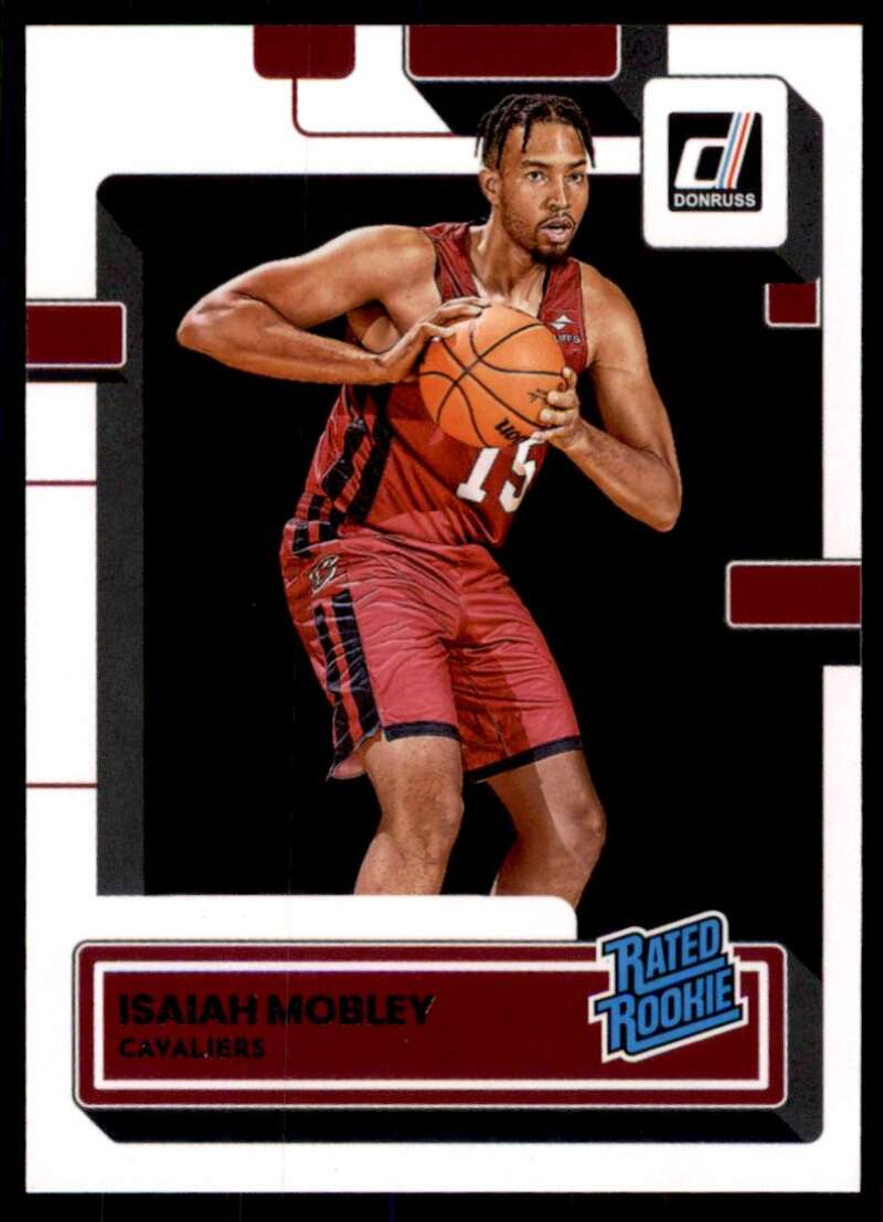 2022-23 Donruss #240 Isaiah Mobley NM-MT RC Rookie Cavaliers Rated Rook ID:54823