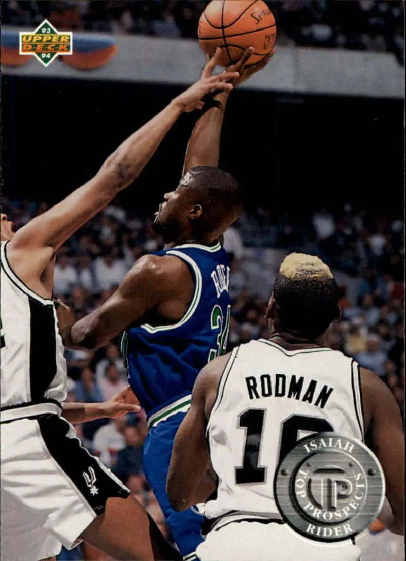 1993-94 Upper Deck #488 Isaiah Rider NM Near Mint Timberwolves TP ID:82486