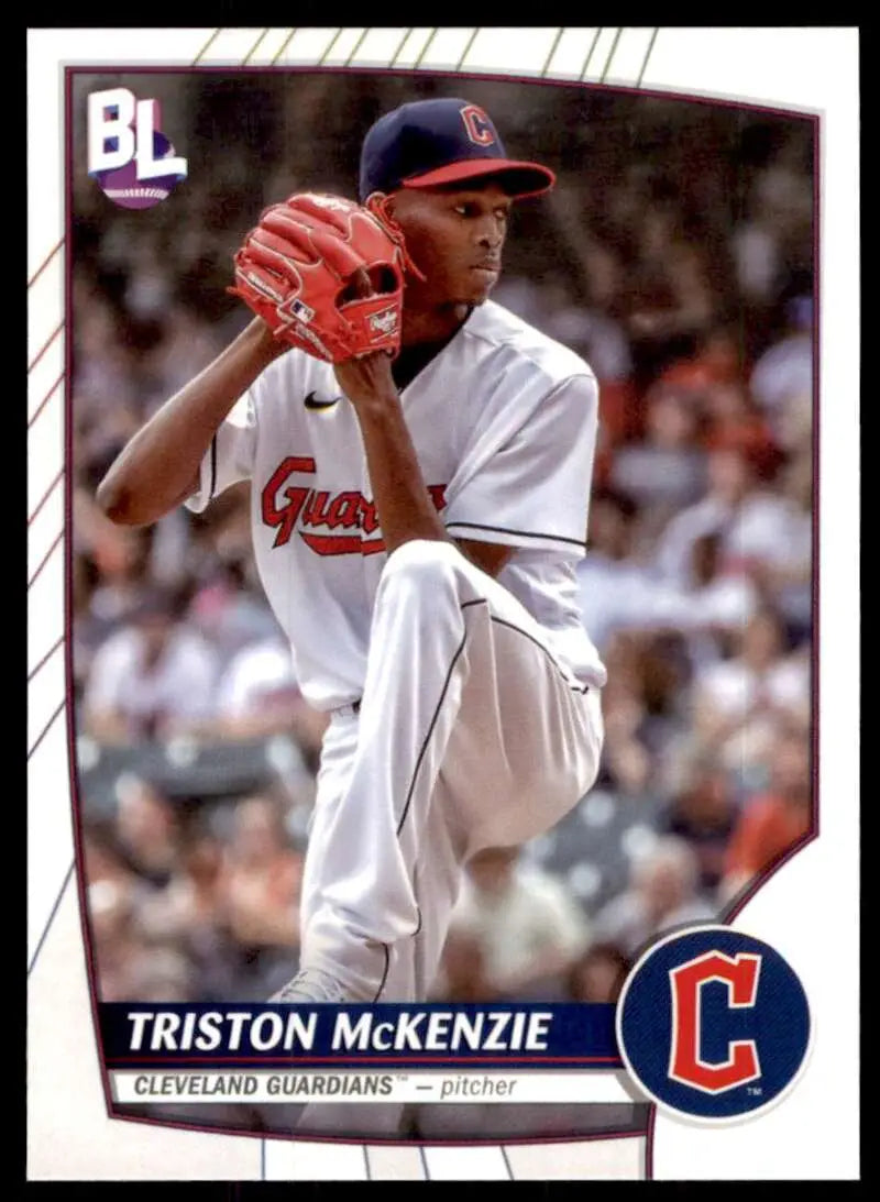 2023 Topps Big League #47 Triston McKenzie NM-MT Guardians ID:53330