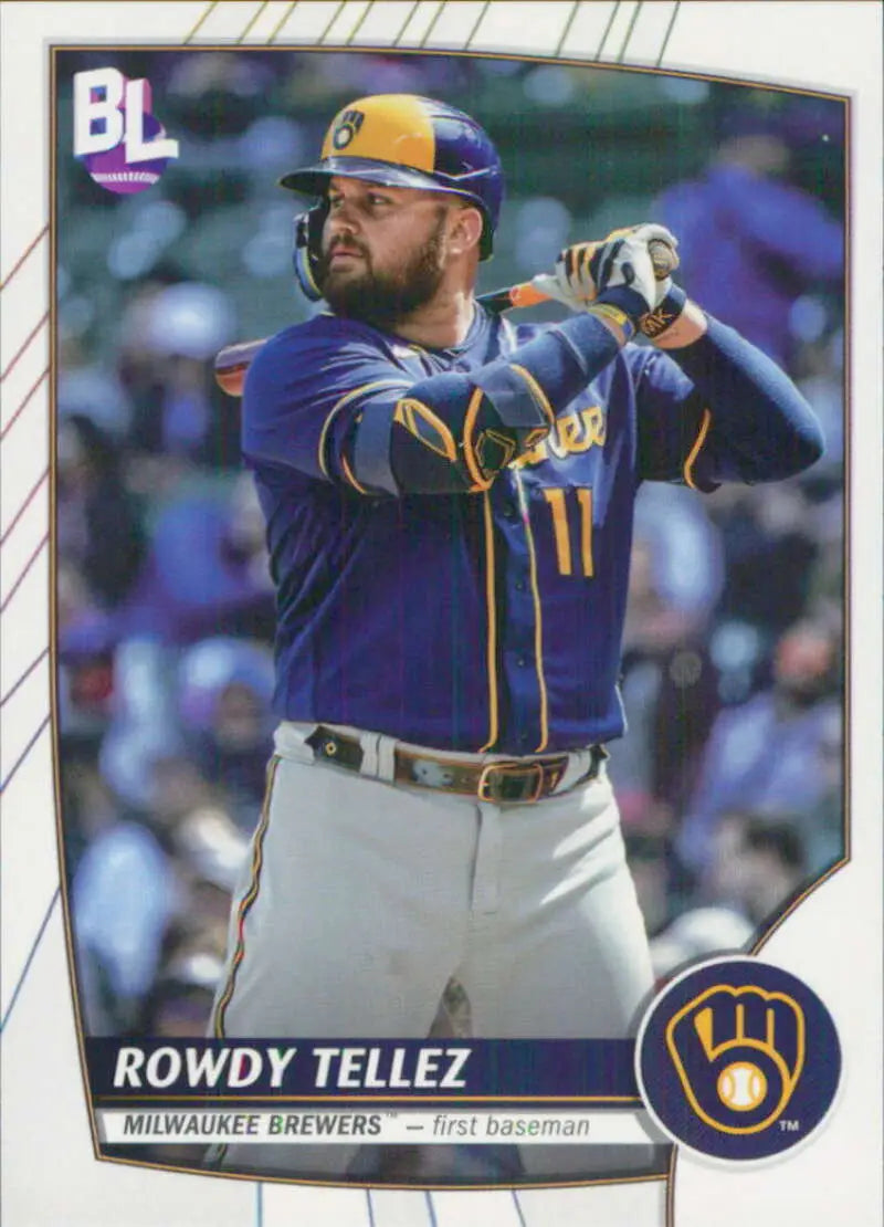 2023 Topps Big League #109 Rowdy Tellez NM-MT Brewers ID:51561