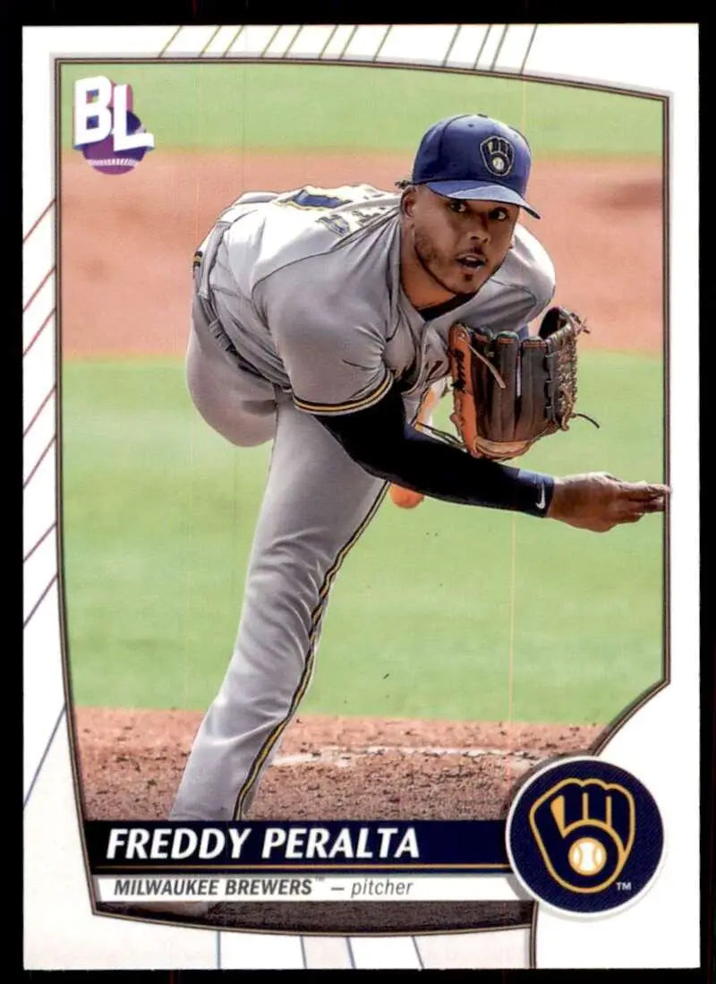 2023 Topps Big League #154 Freddy Peralta NM-MT Brewers ID:51520