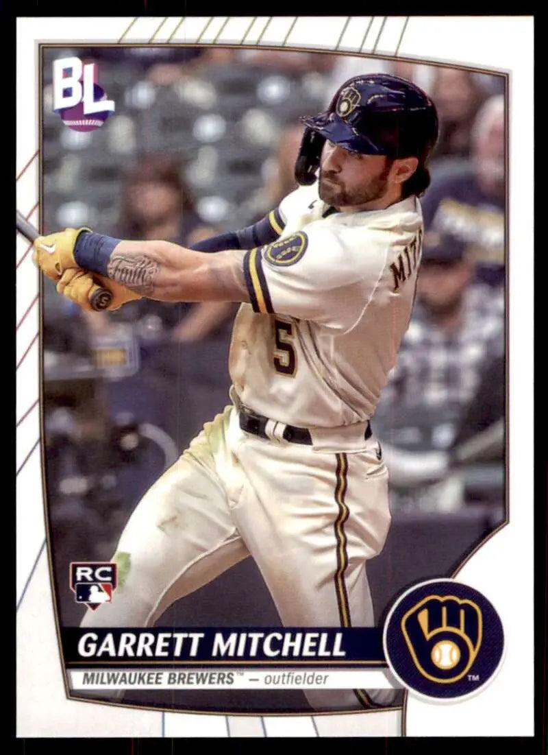 2023 Topps Big League #178 Garrett Mitchell NM-MT RC Rookie Brewers ID:51559