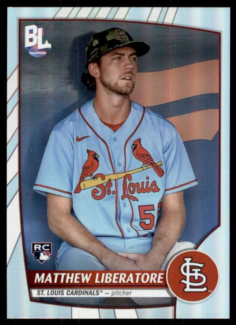 2023 Topps Big League #209 Matthew Liberatore NM-MT RC Rookie Cardinals ID:56419