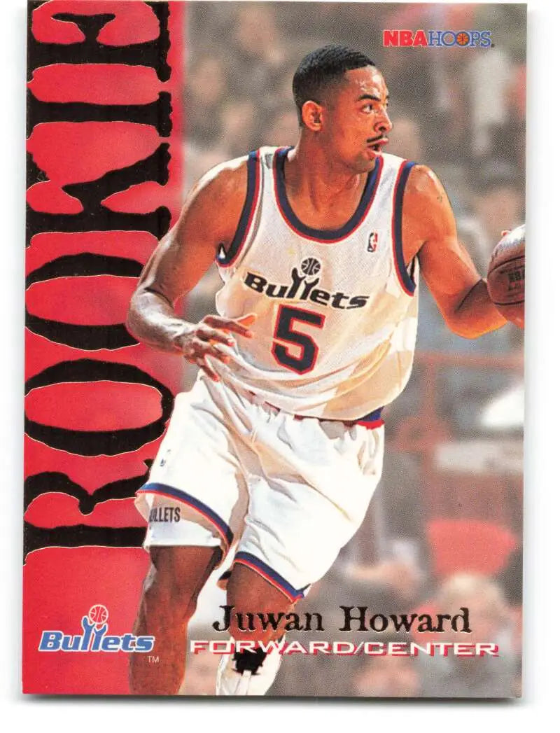 1994-95 Hoops #378 Juwan Howard NM Near Mint RC Rookie Bullets ID:82621
