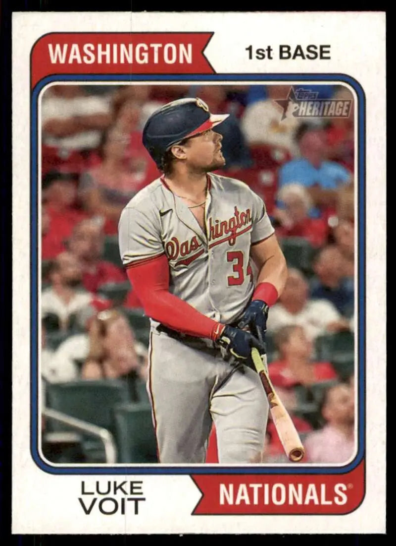 2023 Topps Heritage #256 Luke Voit NM-MT Nationals ID:53663