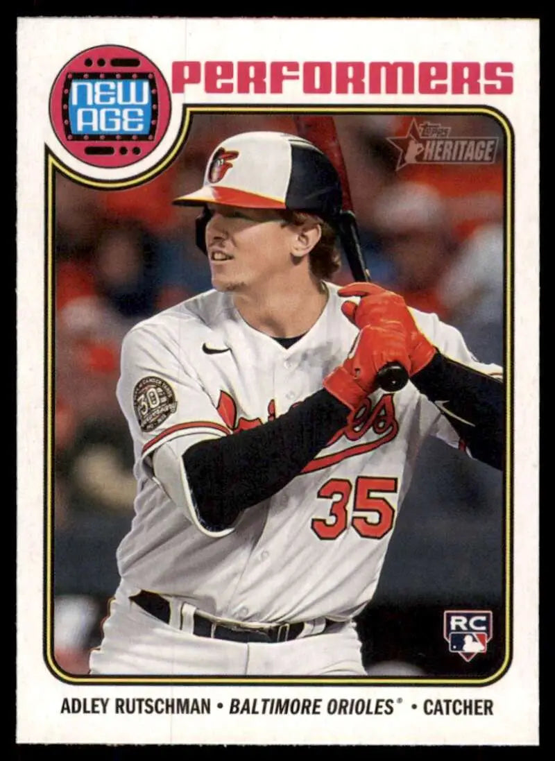 2023 Topps Heritage New Age Performers #NA-3 Adley Rutschman NM-MT Orio ID:75697