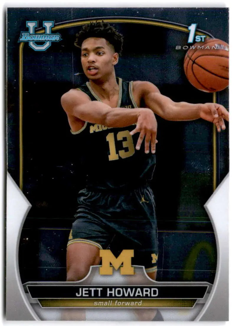 2022-23 Bowman University Chrome #39 Jett Howard NM Near Mint 1st Bowma ID:65379
