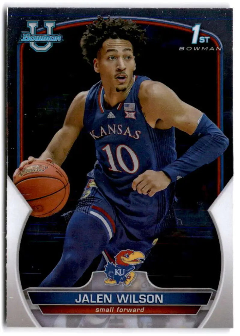 2022-23 Bowman University Chrome #67 Jalen Wilson NM Near Mint 1st Bowm ID:65402