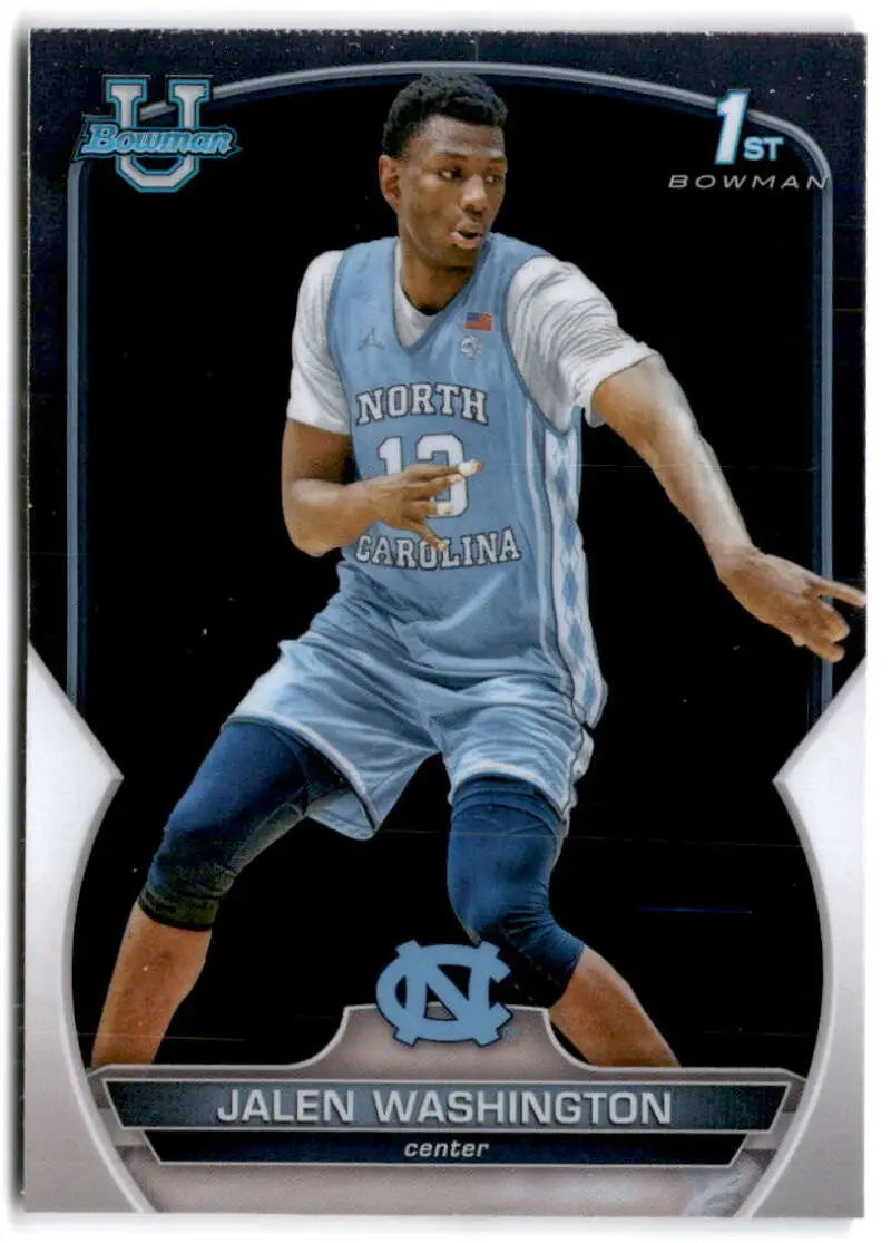 2022-23 Bowman University Chrome #78 Jalen Washington NM Near Mint 1st ID:65411