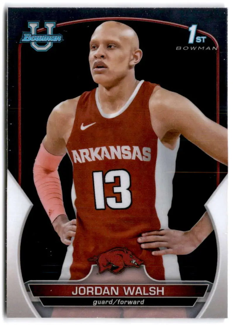 2022-23 Bowman University Chrome #81 Jordan Walsh NM Near Mint 1st Bowm ID:65413