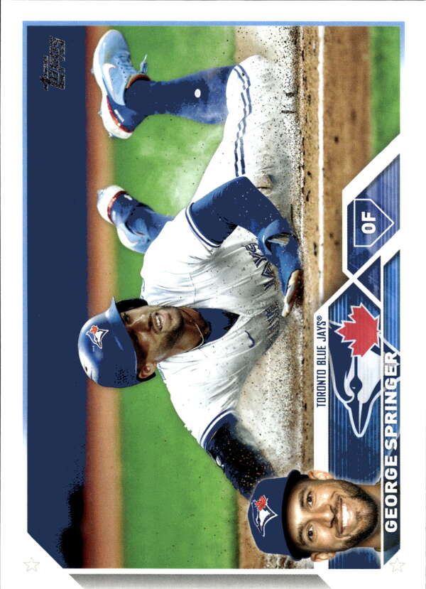 2023 Topps #414 George Springer NM-MT Blue Jays ID:56714