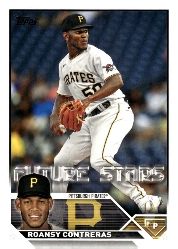 2023 Topps #559 Roansy Contreras NM-MT Pirates ID:55417