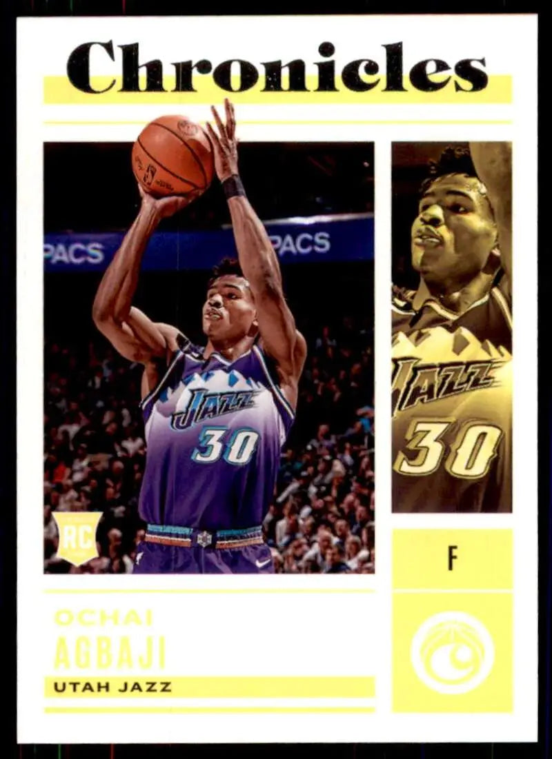 2022-23 Panini Chronicles #32 Ochai Agbaji NM-MT Jazz Chronicles ID:73772