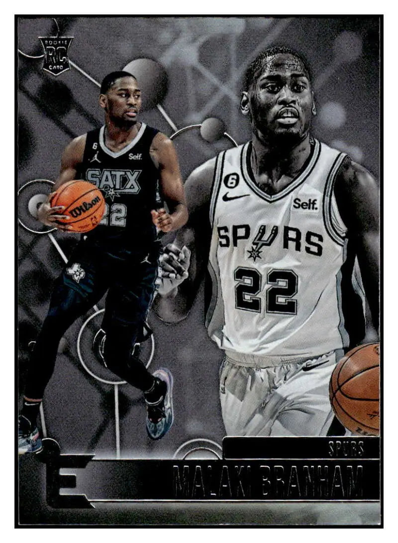 2022-23 Panini Chronicles #220 Malaki Branham NM-MT Spurs Essentials ID:73760