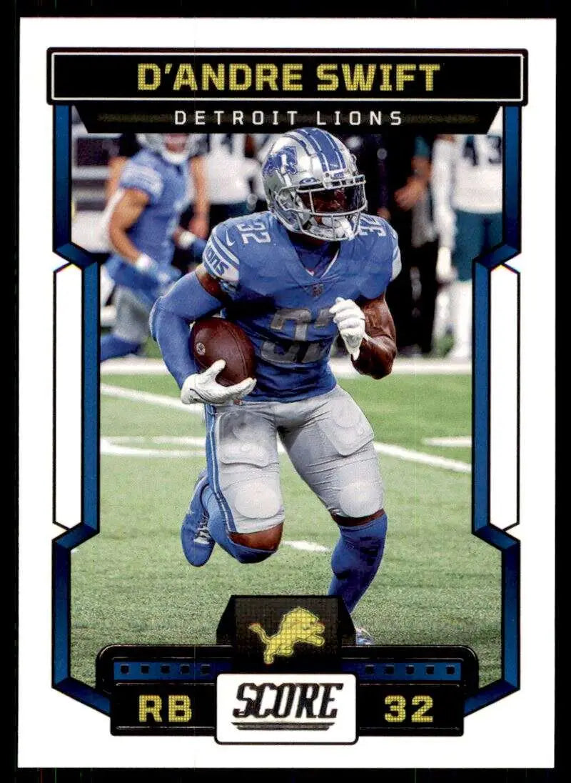 2023 Score #82 D’Andre Swift NM Near Mint Lions ID:64965