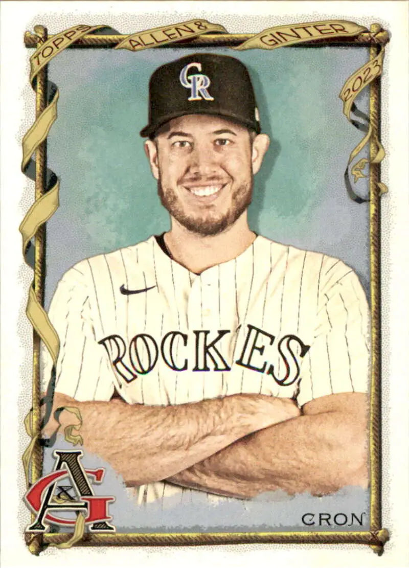 2023 Topps Allen and Ginter #174 C.J. Cron NM Near Mint Rockies ID:66662