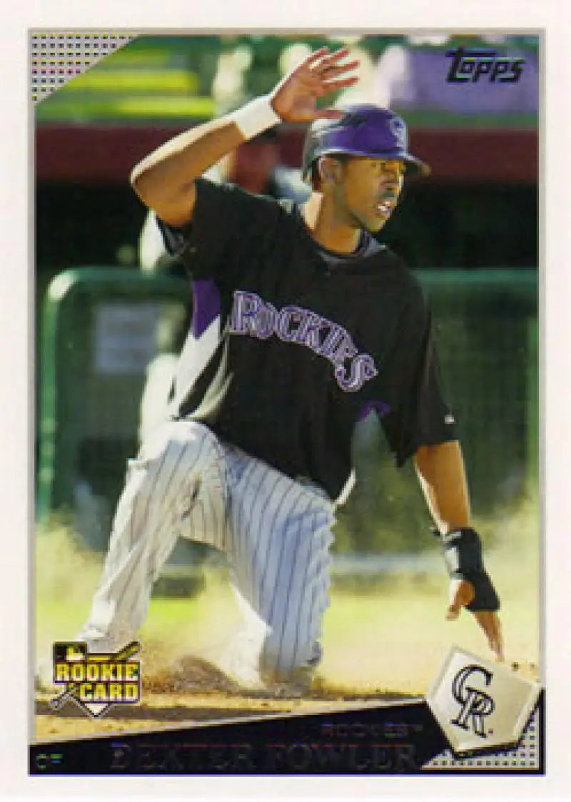 2009 Topps #96 Dexter Fowler NM-MT RC Rookie Rockies ID:71045